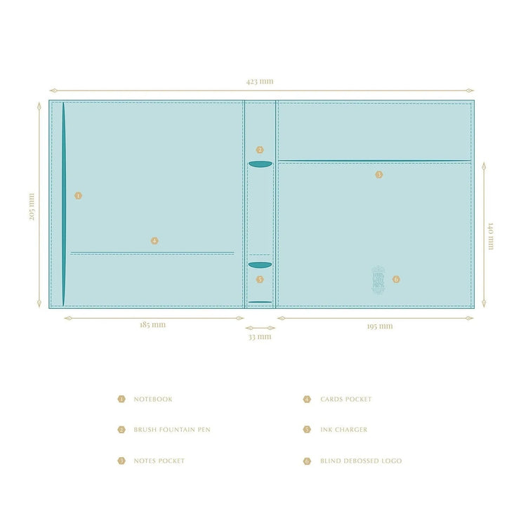 Cobertor para Cuaderno Always Right - Mustard Yellow - ColorSwatch