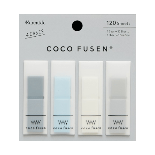 Coco Fusen - Banderines Adhesivos (M) - Cool Gray - ColorSwatch