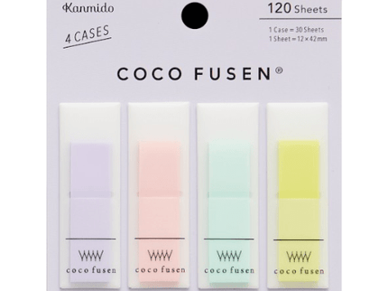 Coco Fusen - Banderines Adhesivos (M) - Sherbet - ColorSwatch