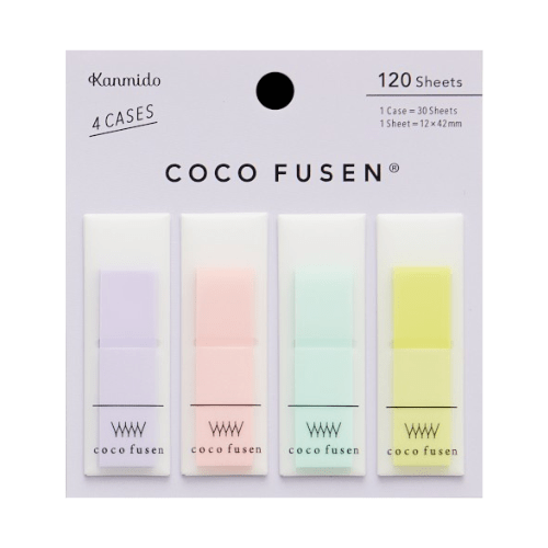Coco Fusen - Banderines Adhesivos (M) - Sherbet - ColorSwatch