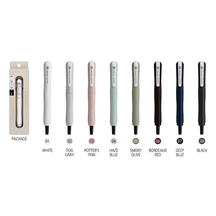 Cocoiro Letter Pen - Body + EF Brush (Nuevos Colores) - ColorSwatch