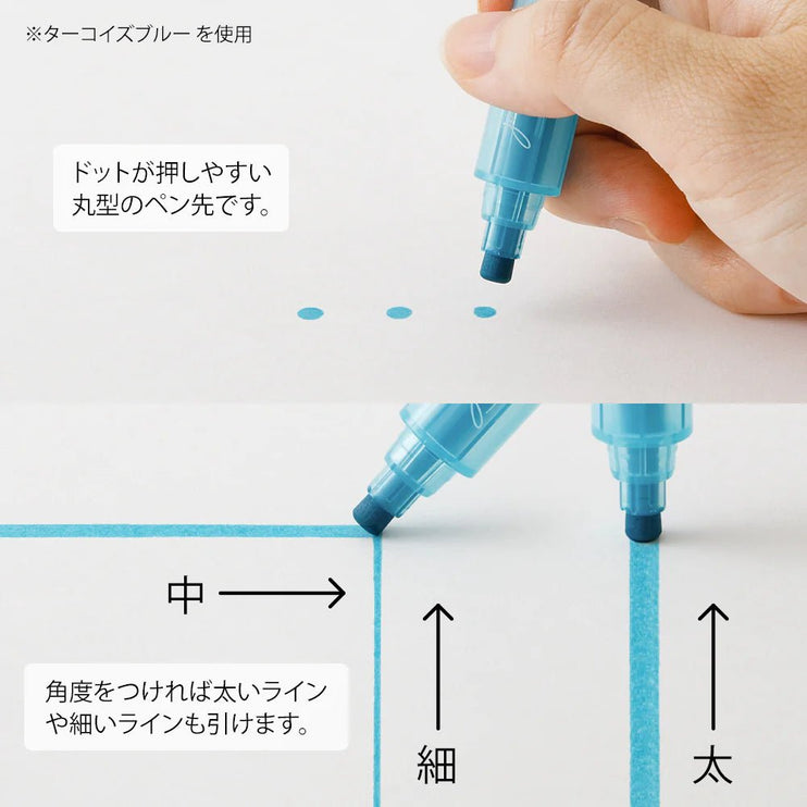 Connecting Pen Join Dots - Pastel - ColorSwatch