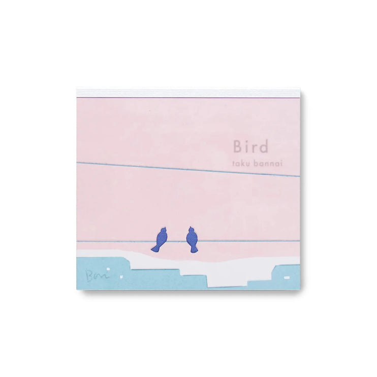 Memo Pad - Hyogensha - Bird