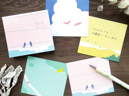 Memo Pad - Hyogensha - Bird