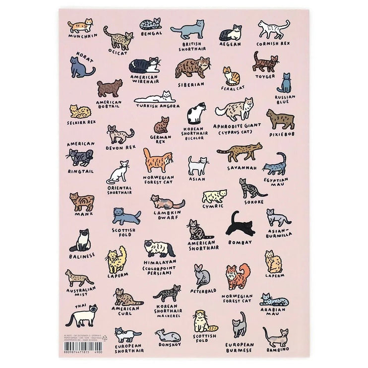 Cuaderno A5 - Cat Dictionary - ColorSwatch