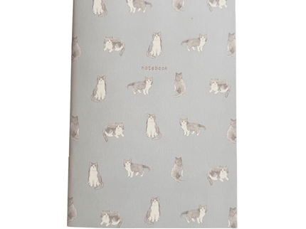 Cuaderno A5 - Cuadrícula - Gatos - ColorSwatch