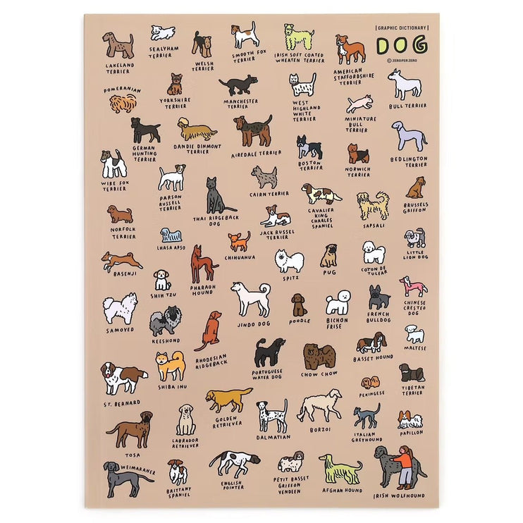 Cuaderno A5 - Dog Dictionary - ColorSwatch