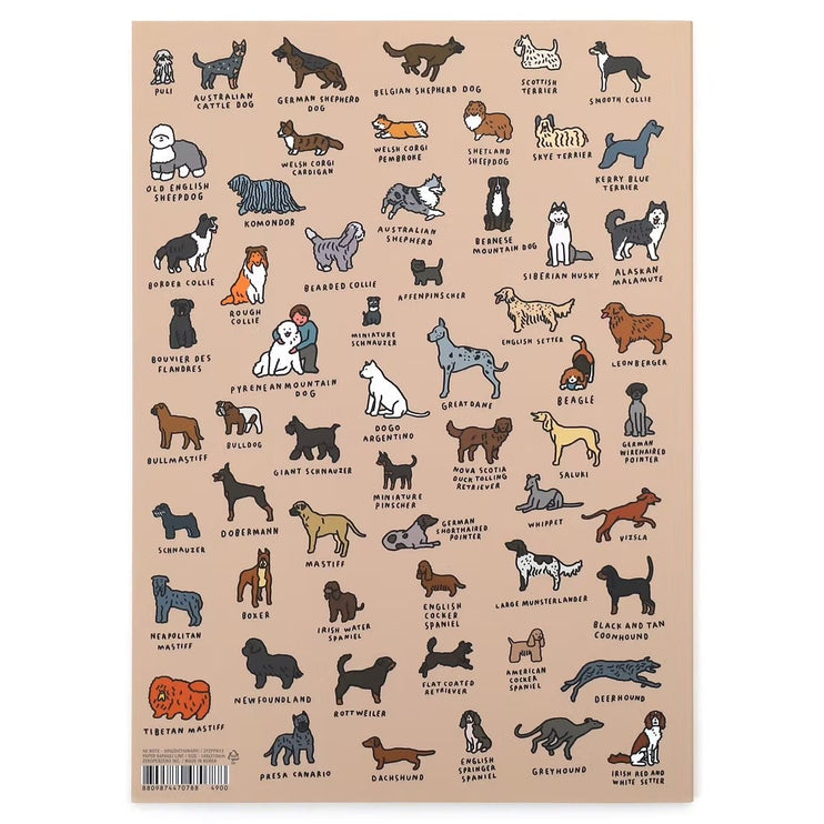 Cuaderno A5 - Dog Dictionary - ColorSwatch