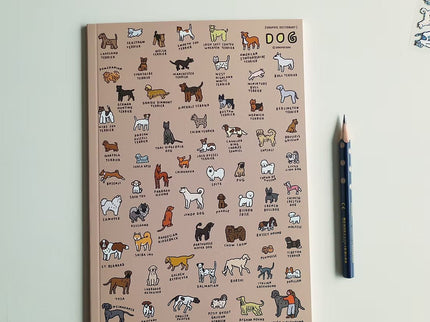 Cuaderno A5 - Dog Dictionary - ColorSwatch