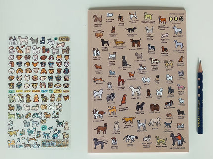 Cuaderno A5 - Dog Dictionary - ColorSwatch