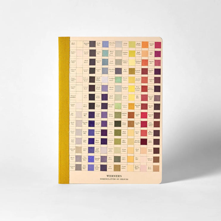 Cuaderno A5 - Werner's Nomenclature of Colours - ColorSwatch