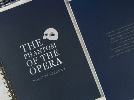 Cuaderno Impression - A5 - Líneas - Fantasma de la Ópera - ColorSwatch