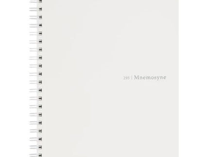 Cuaderno Mnemosyne Espiral A5 - Líneas (Blanco) - ColorSwatch