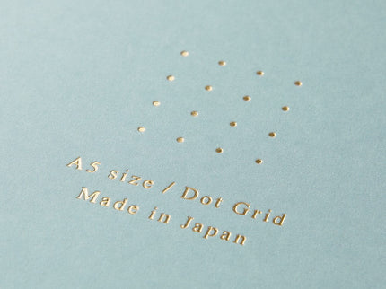 Cuaderno Soft Color Ring - Puntos - Celeste - ColorSwatch