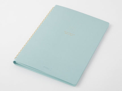 Cuaderno Soft Color Ring - Puntos - Celeste - ColorSwatch