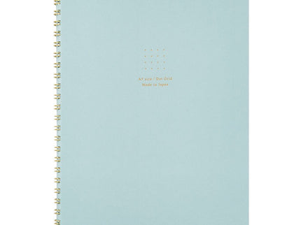 Cuaderno Soft Color Ring - Puntos - Celeste - ColorSwatch