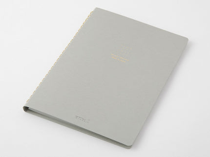 Cuaderno Soft Color Ring - Puntos - Gris - ColorSwatch