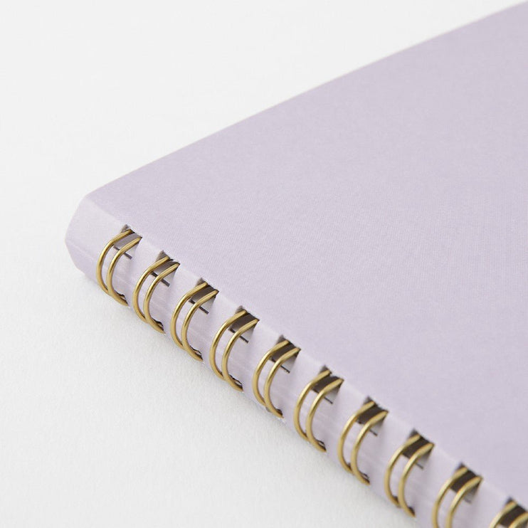Cuaderno Soft Color Ring - Puntos - Lila - ColorSwatch