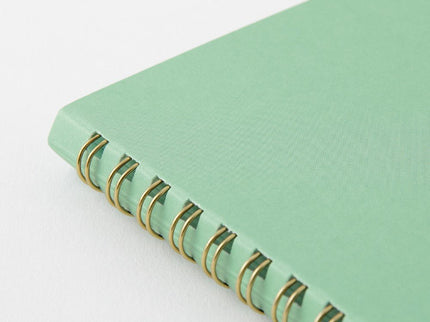 Cuaderno Soft Color Ring - Puntos - Menta - ColorSwatch