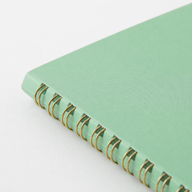 Cuaderno Soft Color Ring - Puntos - Menta - ColorSwatch
