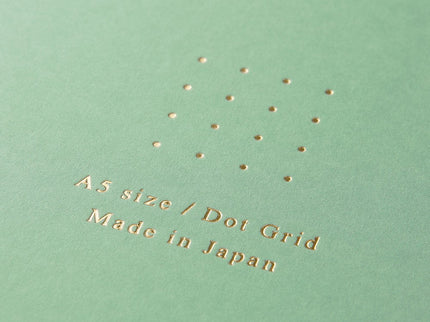 Cuaderno Soft Color Ring - Puntos - Menta - ColorSwatch