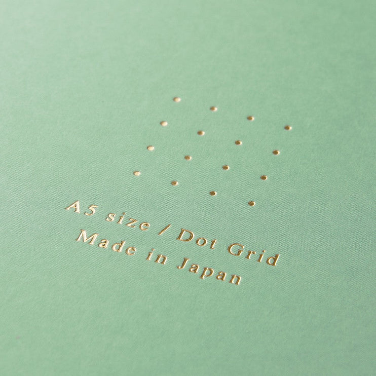 Cuaderno Soft Color Ring - Puntos - Menta - ColorSwatch