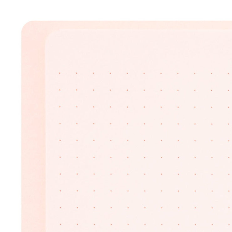 Cuaderno Soft Color Ring - Puntos - Rosado - ColorSwatch