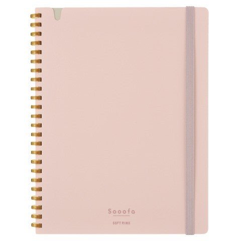 Cuaderno Sooofa A5 Cuadrícula 4mm - Pink - ColorSwatch