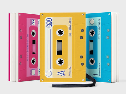 Cuadernos en forma de Cassette - ColorSwatch
