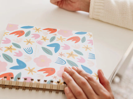 Daily Overview Planner - Floral