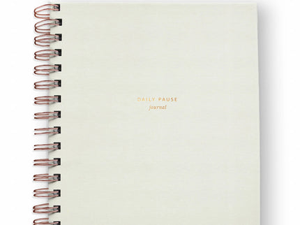 Daily Pause - Journal de Reflexión - Chalk White