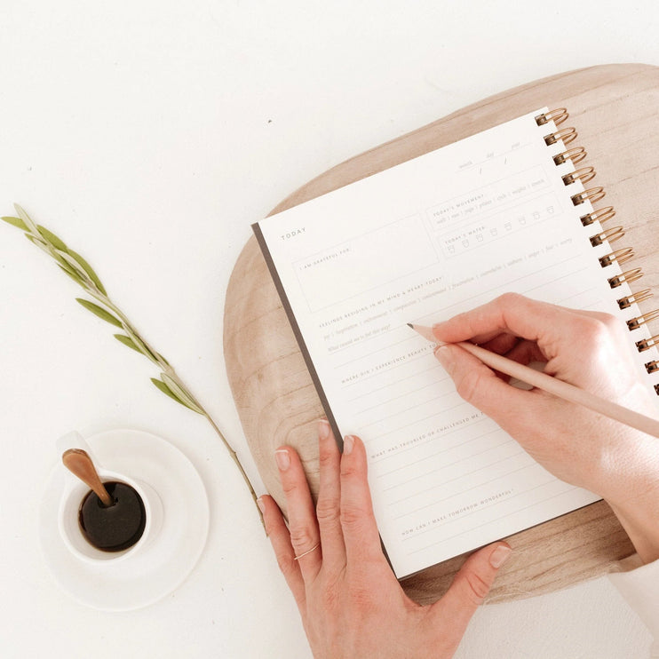 Daily Pause - Journal de Reflexión - Steel Blue - ColorSwatch