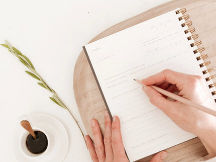 Daily Pause - Journal de Reflexión - Chalk White