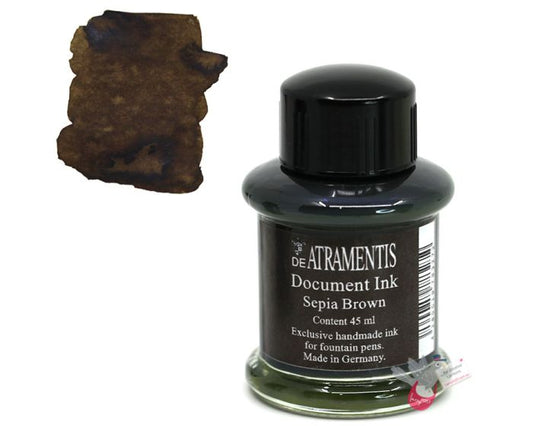 Document Ink - Sepia Brown