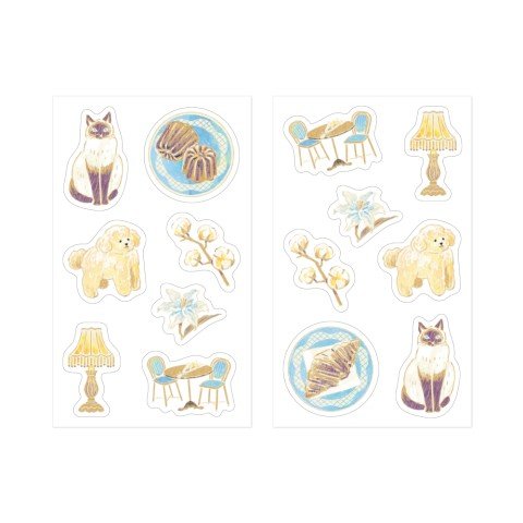 Decoration Stickers - Beige - ColorSwatch