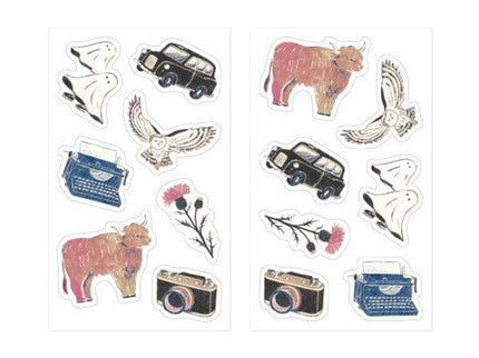 Decoration Stickers - Black - ColorSwatch