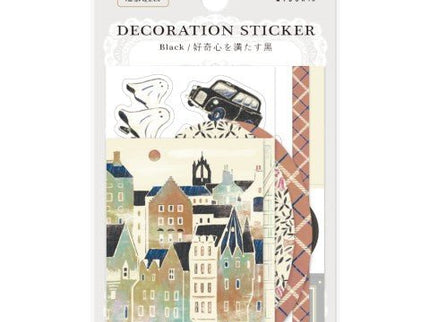 Decoration Stickers - Black - ColorSwatch