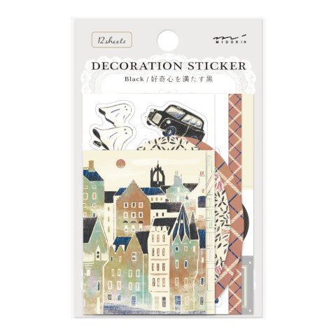 Decoration Stickers - Black - ColorSwatch