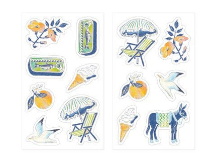 Decoration Stickers - Blue - ColorSwatch