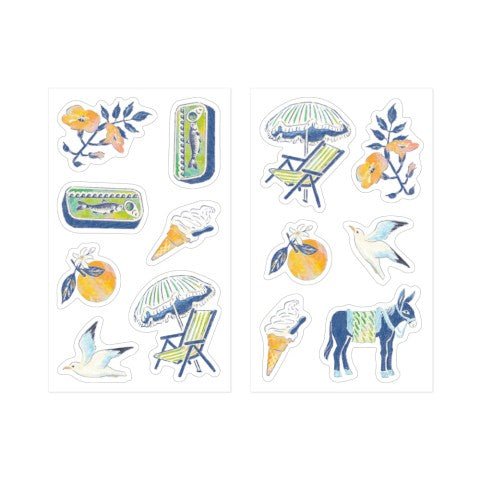 Decoration Stickers - Blue - ColorSwatch