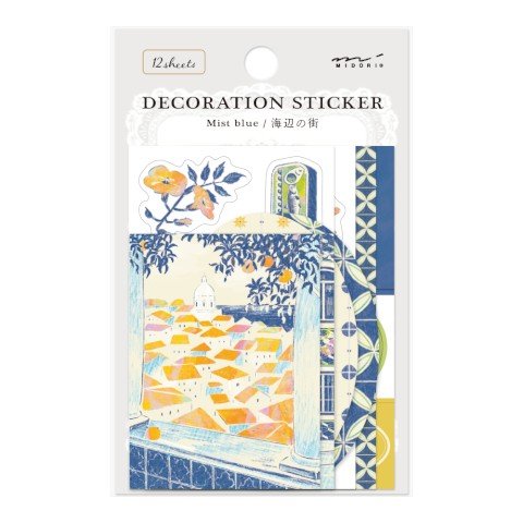 Decoration Stickers - Blue - ColorSwatch