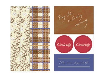 Decoration Stickers - Brown - ColorSwatch