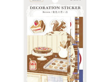 Decoration Stickers - Brown - ColorSwatch