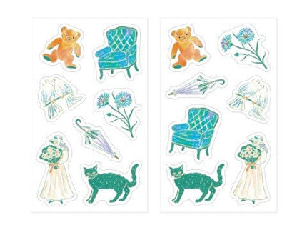 Decoration Stickers - Green - ColorSwatch