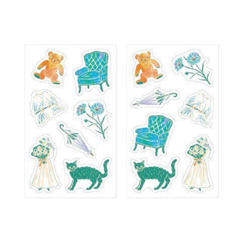 Decoration Stickers - Green - ColorSwatch