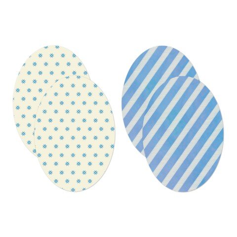 Decoration Stickers - Light Blue - ColorSwatch