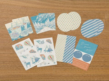 Decoration Stickers - Light Blue - ColorSwatch