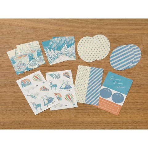 Decoration Stickers - Light Blue - ColorSwatch