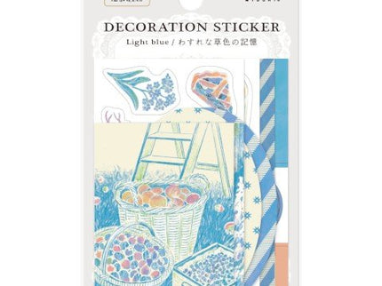 Decoration Stickers - Light Blue - ColorSwatch