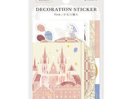 Decoration Stickers - Pink - ColorSwatch